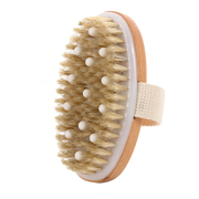 Natural Wooden Wet Dry Skin Body Brush