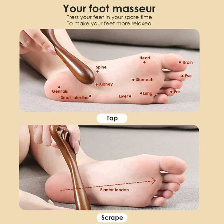 Natural Sandalwood Massage Comb