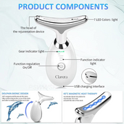 Neck Facial Massager Lift Seven Colours LED